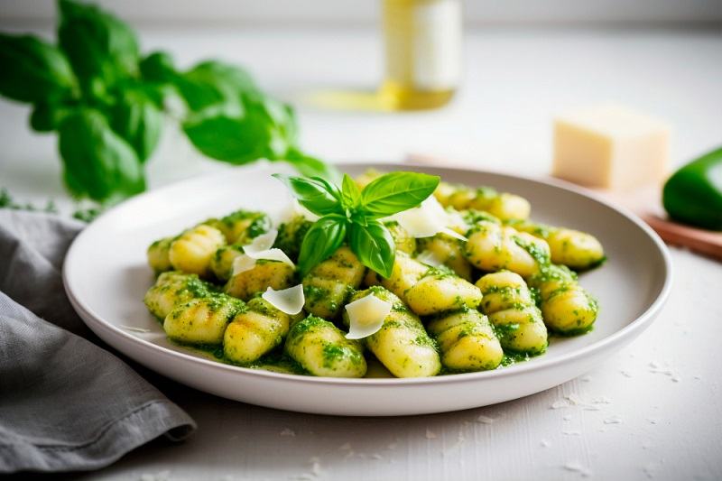 Salata calda de cartofi cu sos pesto de post – reteta simpla si delicioasa